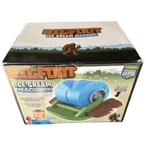 Hog Wild Bigfoot Foot Powered Ice Cream Machine -Open Box